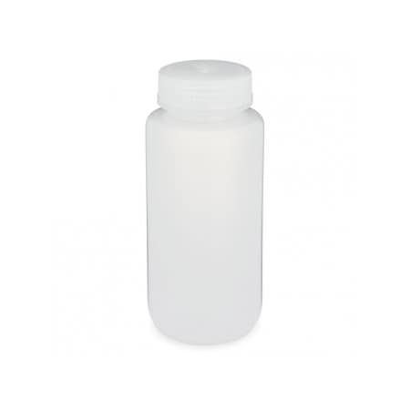 Globe Scientific Diamond RealSeal Bottles, Polypropylene, Wide Mouth, 500 ml , 12/pk, 12PK 219920